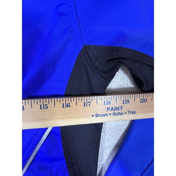 Zorrel Women Medium Black Blue Zip Front Sleeve Lightweight Cycling Bike Jacket - Picture 5 of 8